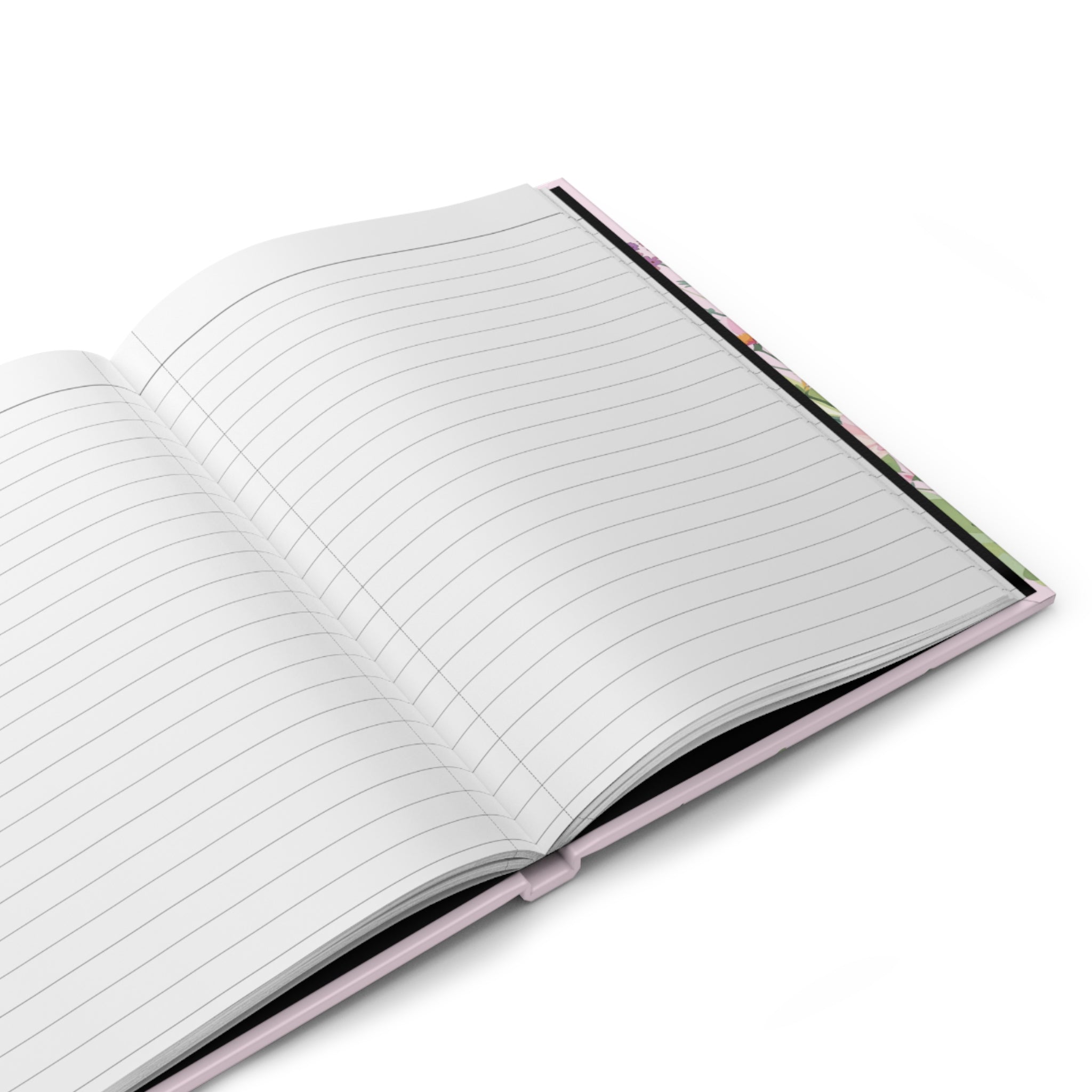 Hardcover Journal — "Growing Days" Floral Notebook for Gratitude, Planning & Daily Reflection