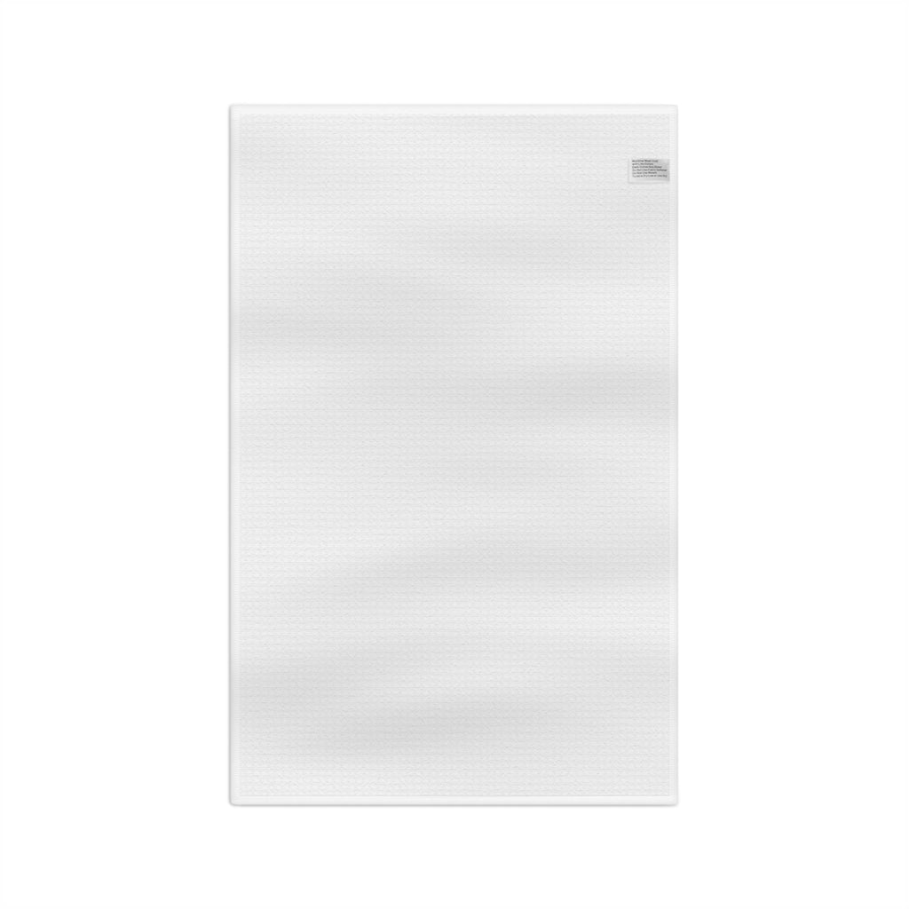 Floral 'Becoming Who I Was Meant To Be' Microfiber Tea Towel
