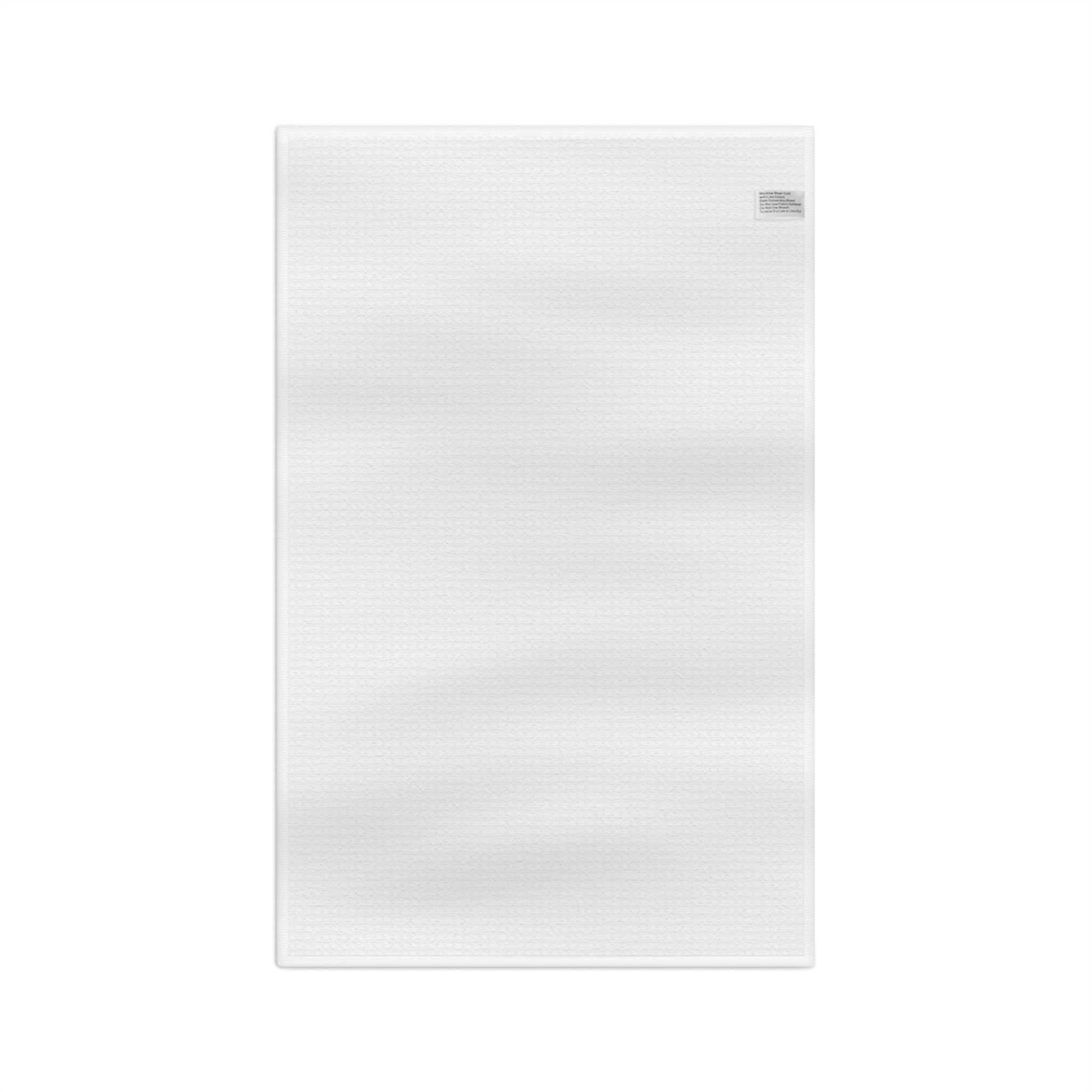Floral 'Becoming Who I Was Meant To Be' Microfiber Tea Towel