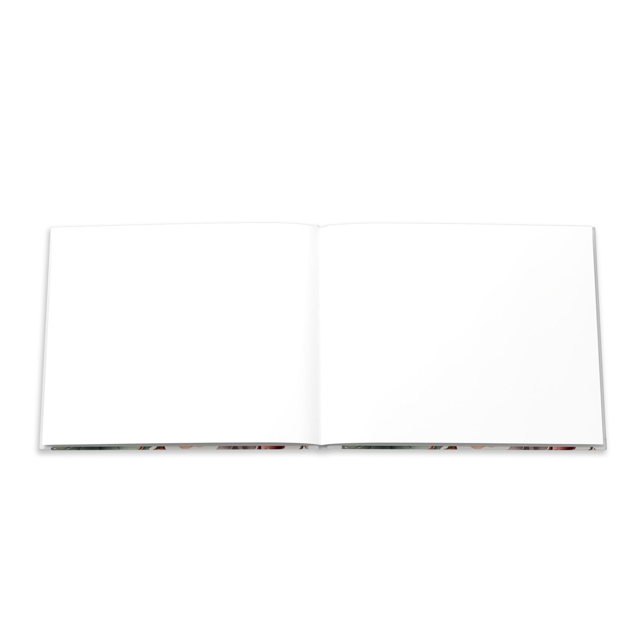 Hardcover Photo Book — "Becoming Who I Was Meant To Be" Floral Memory Album