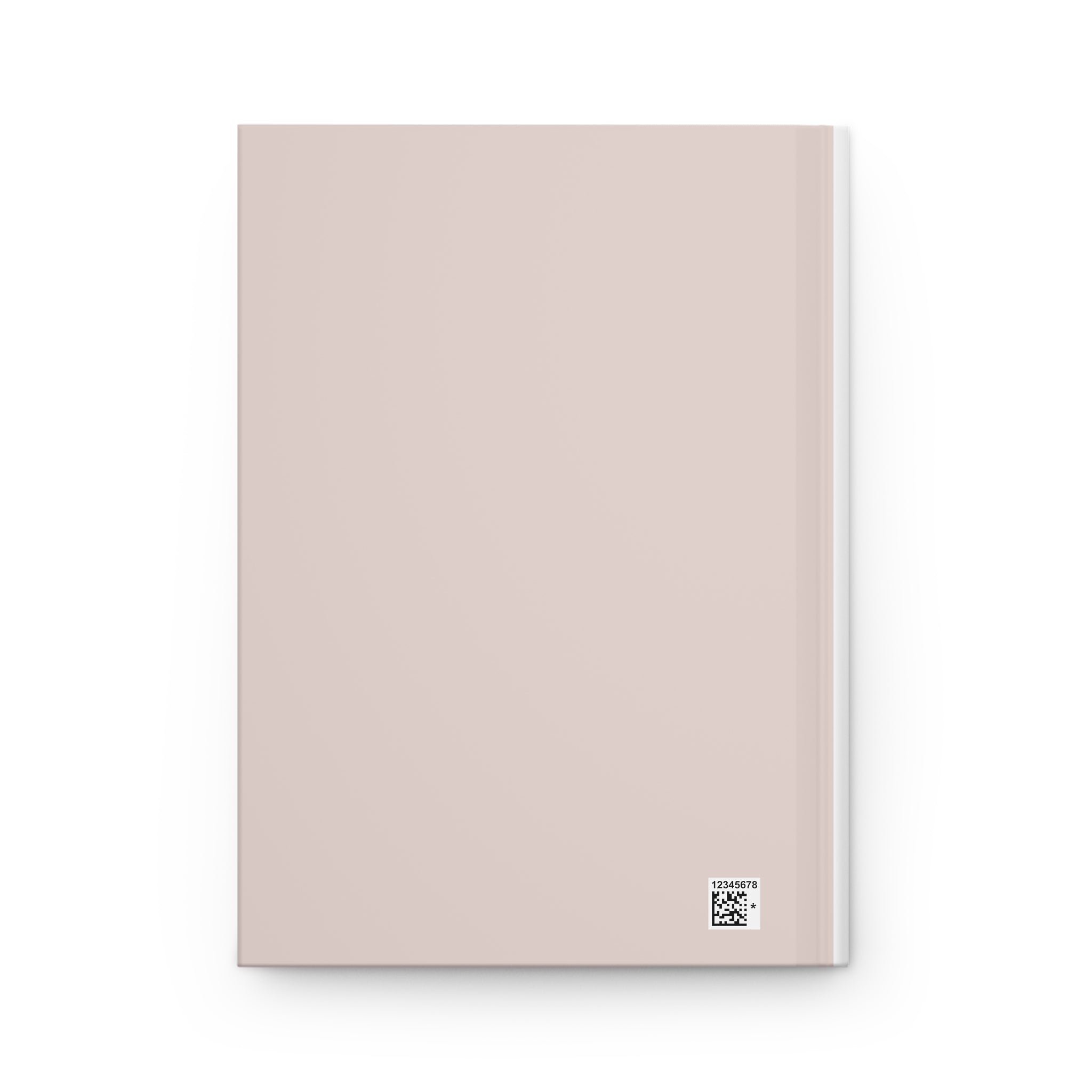 She Dreamed It First Hardcover Journal – Pink Floral Vision Notebook