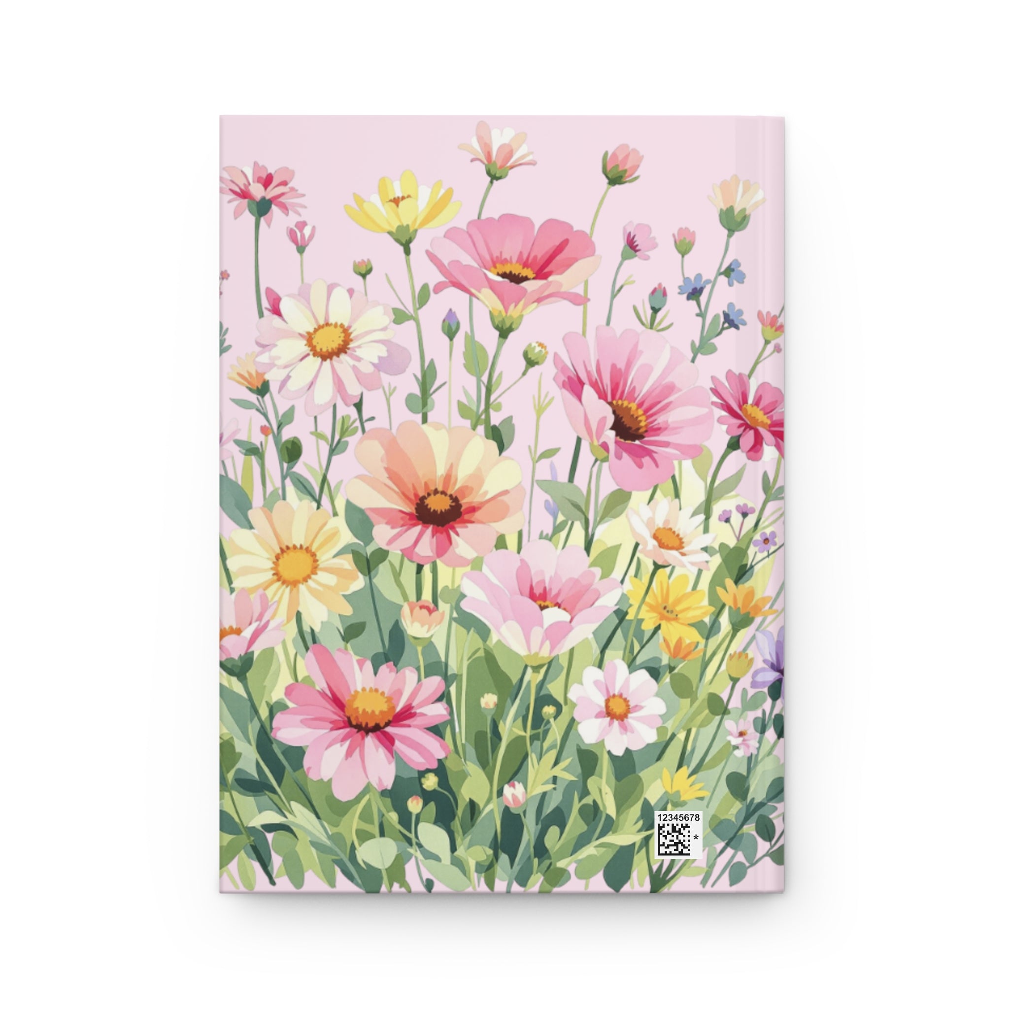 Hardcover Journal — "Growing Days" Floral Notebook for Gratitude, Planning & Daily Reflection